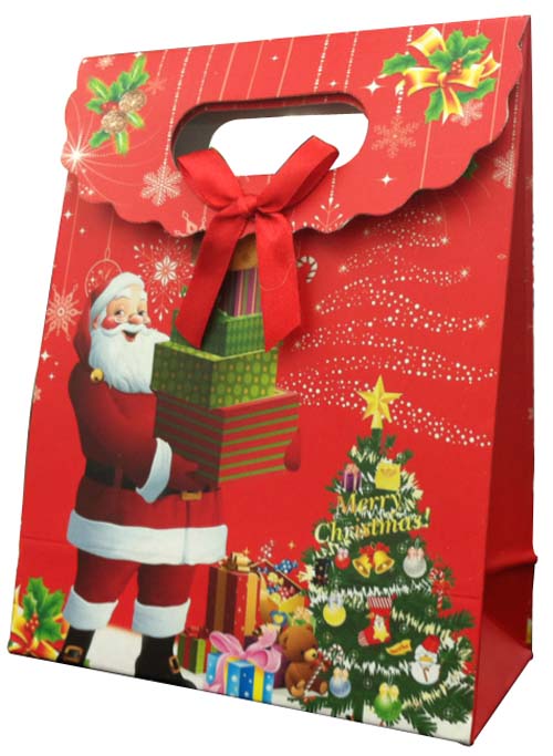 滿(mǎn)滿(mǎn)圣誕氛圍的手提袋