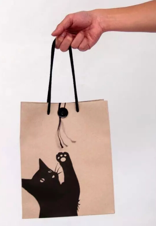 小貓咪手提紙袋 小貓咪紙質(zhì)手提袋