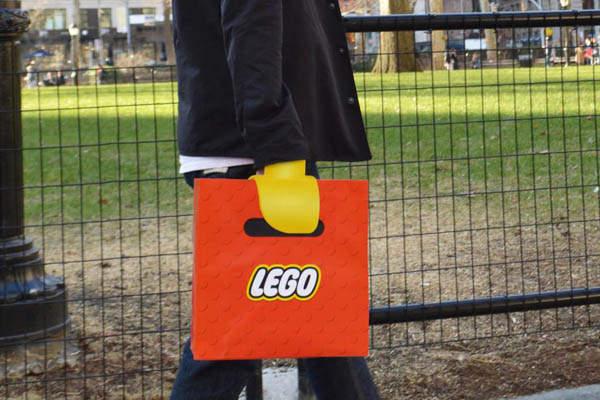 創意紙袋 樂高創意紙袋