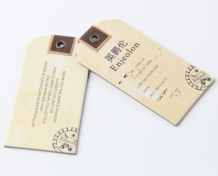 男士衣服吊牌-廣州駿業包裝實業有限公司 男士衣服吊牌